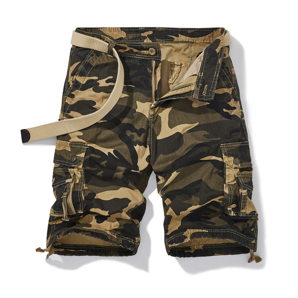 Herren Cargo Shorts Vieltaschen verstellbar Gr. 28-38 - BerlinGlamour