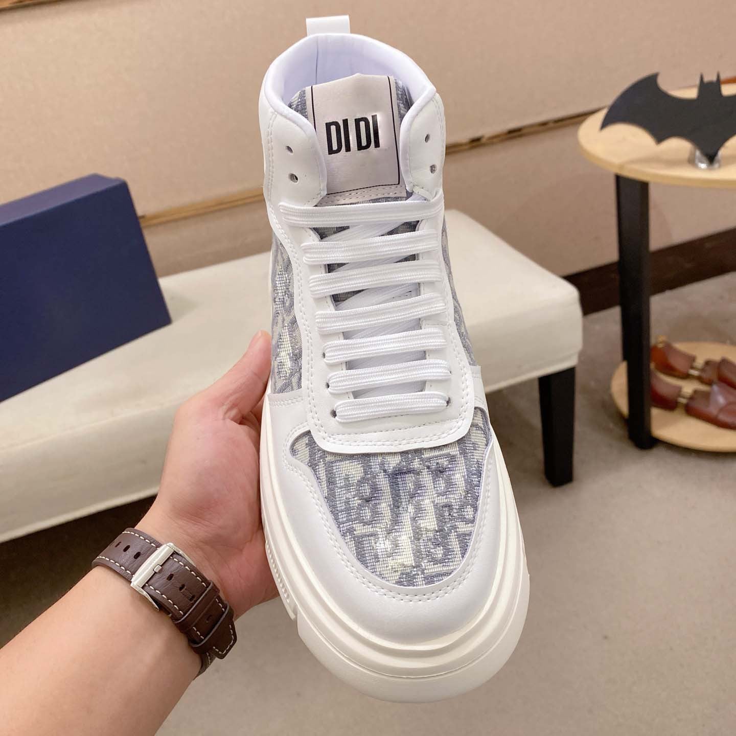 Damen High-Top Sneaker Modisch Strapazierfähig