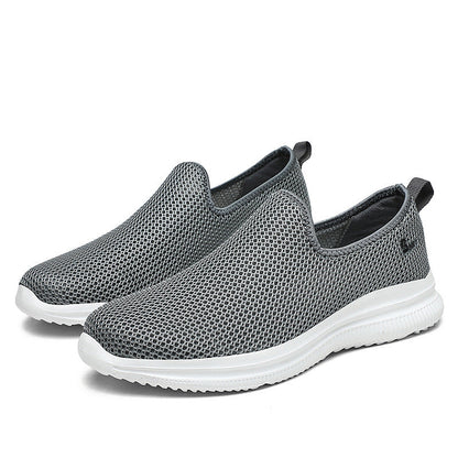 Damen Slip-On Schuhe Atmungsaktiv Rutschfest Freizeit