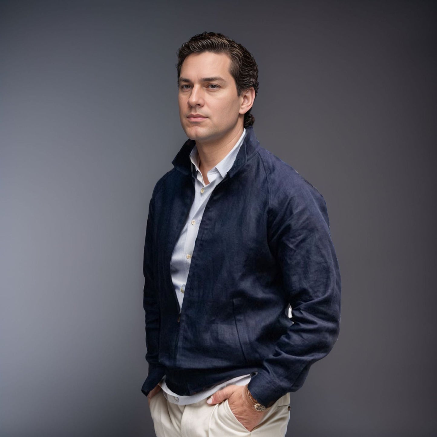 Herren Steppjacke Lässig Modern Mit Hochem Kragen - BerlinGlamour