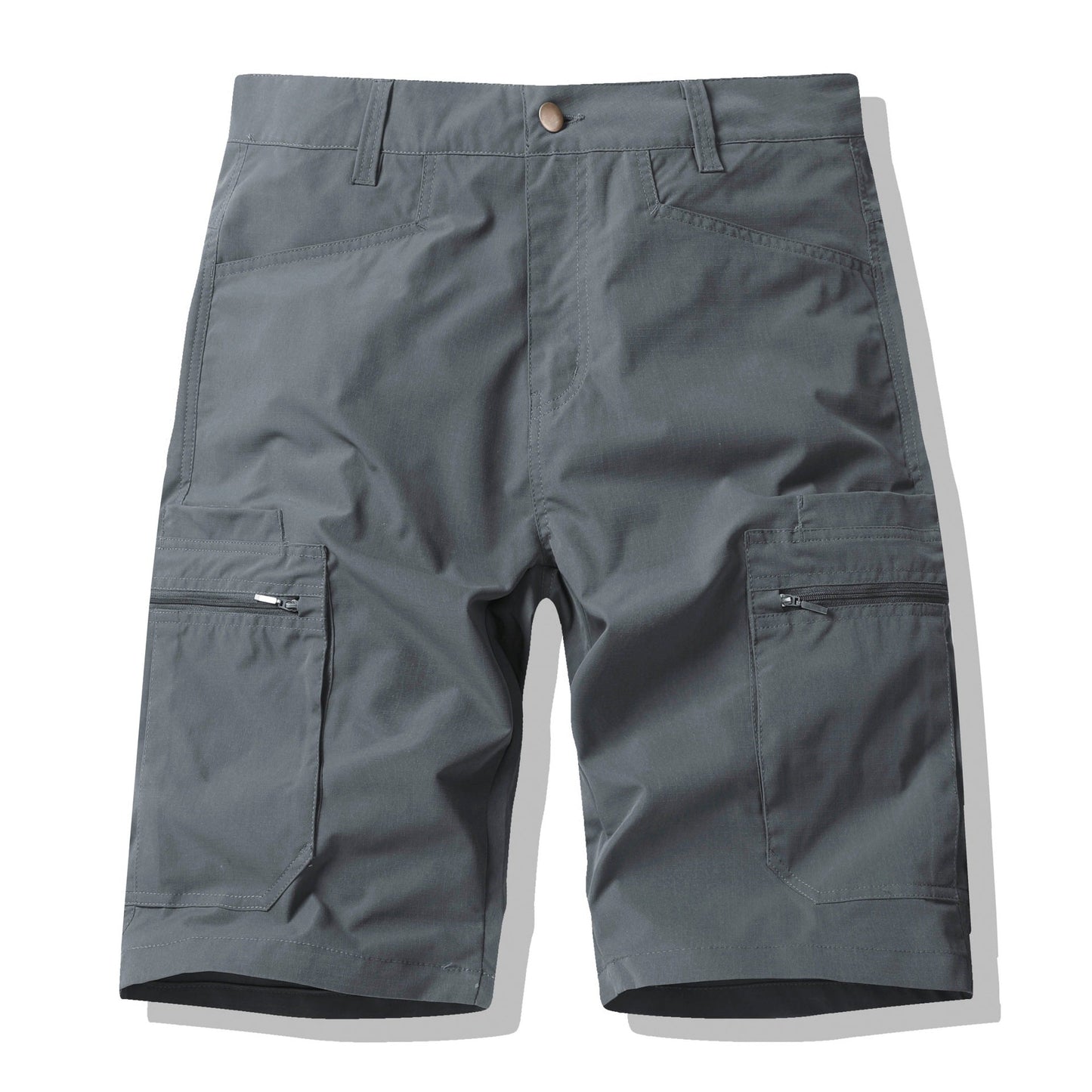 Herren Cargoshorts Funktionshose Reißverschluss Taschen Outdoor