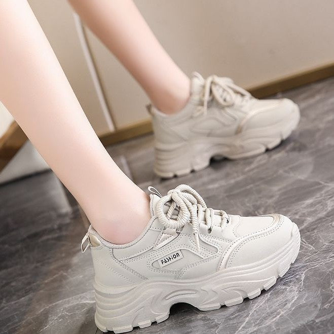 Damen Sneaker Chunky Bequem Robust Mode
