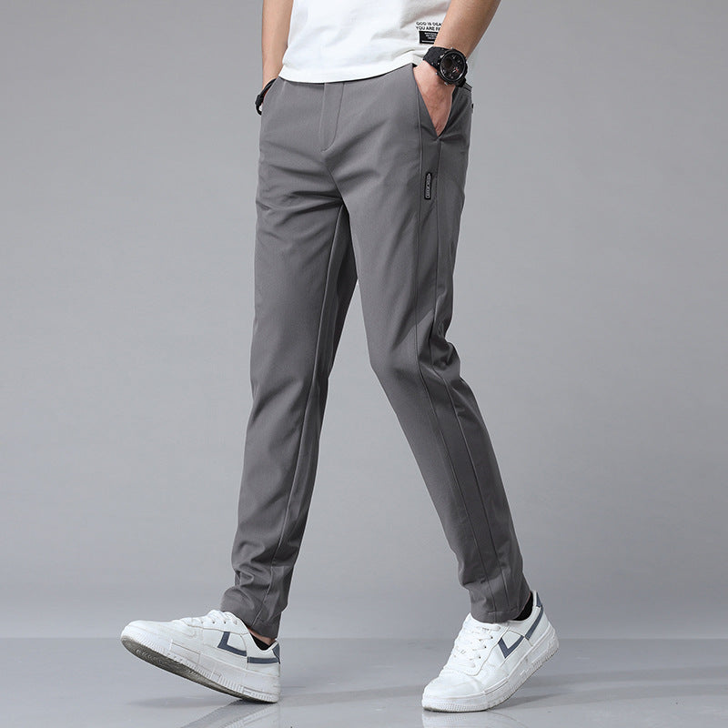 Herren Jogginghose Slim Fit Sportlich Schwarz