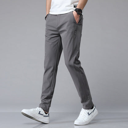 Herren Jogginghose Slim Fit Sportlich Schwarz