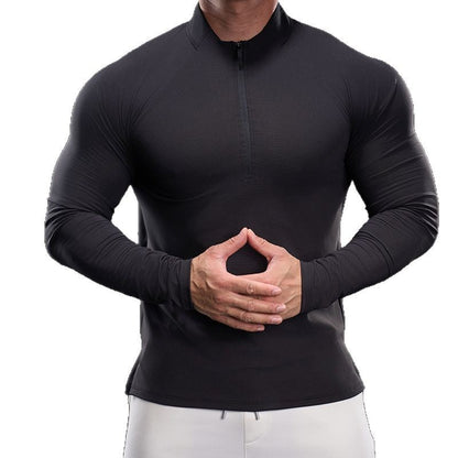 Herren Funktionsshirt Langarm Leicht Atmungsaktiv
