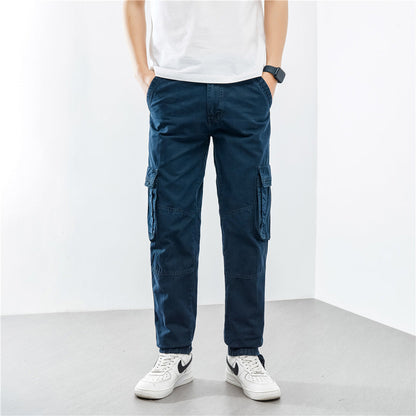 Herren Cargo-Hose Modern Praktisch Mit Vielen Taschen