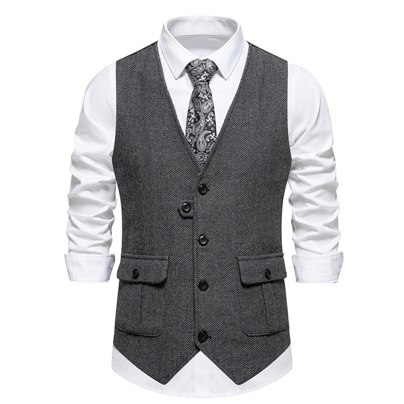 Herren Anzugweste Elegante Klassisch Modern