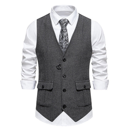 Herren Anzugweste Elegante Klassisch Modern