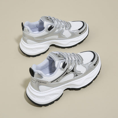 Damen Sneaker Atmungsaktiv Leichte Laufschuhe Sportlich