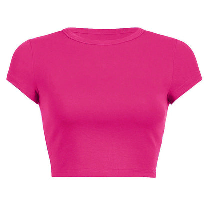 Damen T-Shirt Kurz Classic Fit Weich Berlin