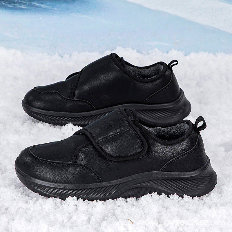 Damen Bequeme Schuhe Mit Klettverschluss Weich