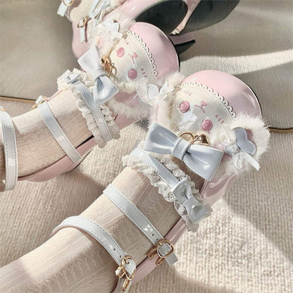 Damen Clogs mit Schleife Weiches Innenfutter Modisch