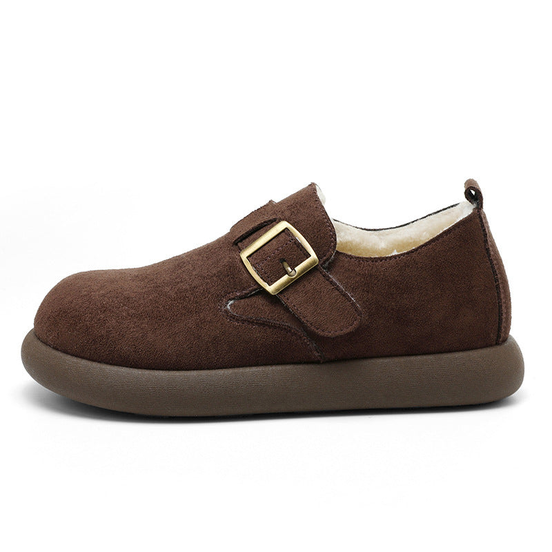 Damen Slipper Bequem Weich Fleece Innenfutter Warm