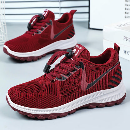 Damen Laufschuhe Leicht Mesh Bequem Flexibel