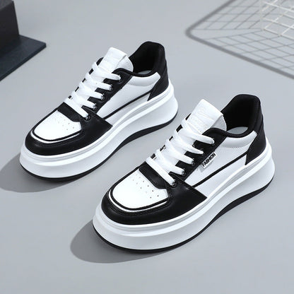 Damen Sneaker Chunky Turnschuhe Weite Passform Bequem