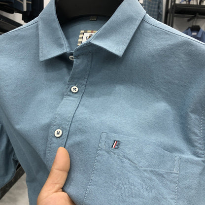 Herren Polohemd Kurzarm Modern Komfortabel