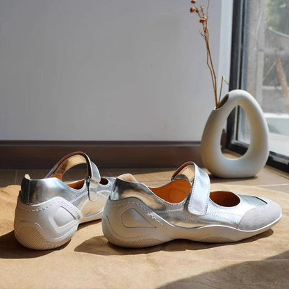 Damen Slip-On Schuhe Bequem Verstellbar Orthopädisch