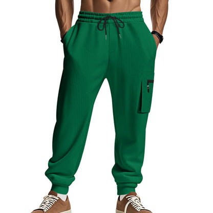 Herren Hosen Freizeit Bequem mit Seitentaschen