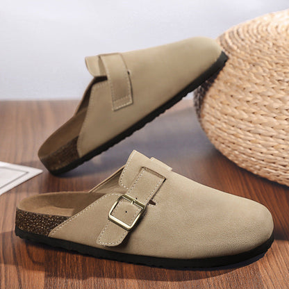 Damen Clogs Elegante mit verstellbarem Riemen und rutschfester Sohle - BerlinGlamour