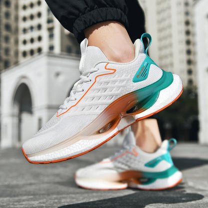 Damen Sport Sneaker Komfortabel Dämpfung Laufschuhe