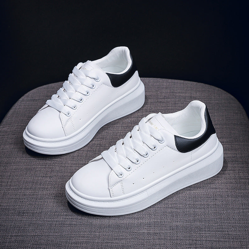 Damen Sneaker Plattform Schuhe Komfortabel Modern