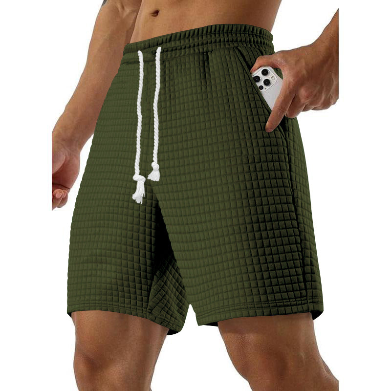 Herren Shorts Sportlich Atmungsaktiv mit Taschen