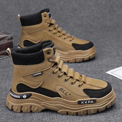 Herren Outdoor Sneaker Robust Verstärkte Sohle Wander Schuhe