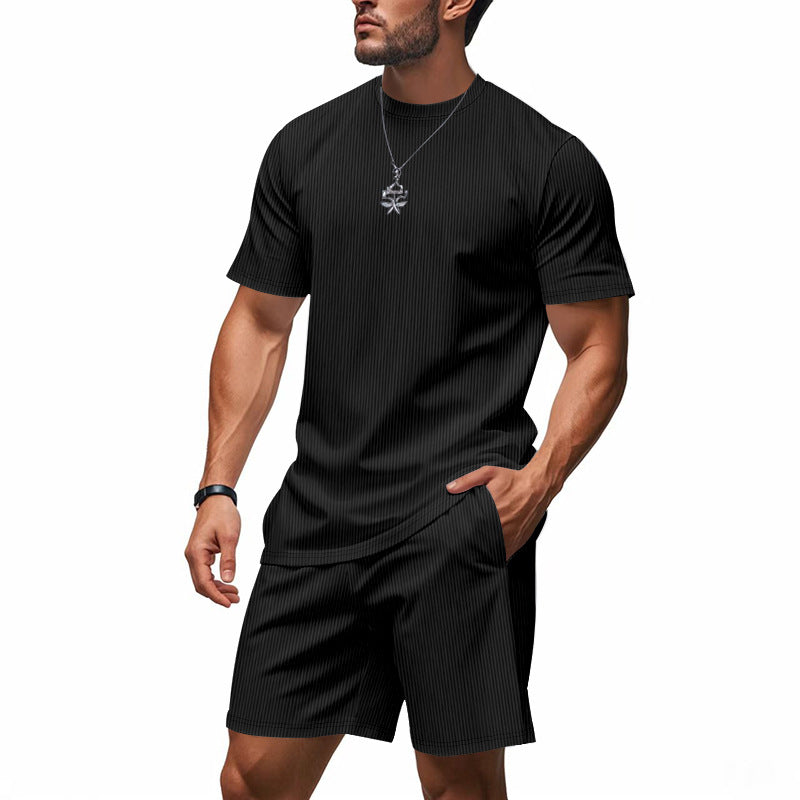 Herren Shorts Set atmungsaktiv Leicht Sommer