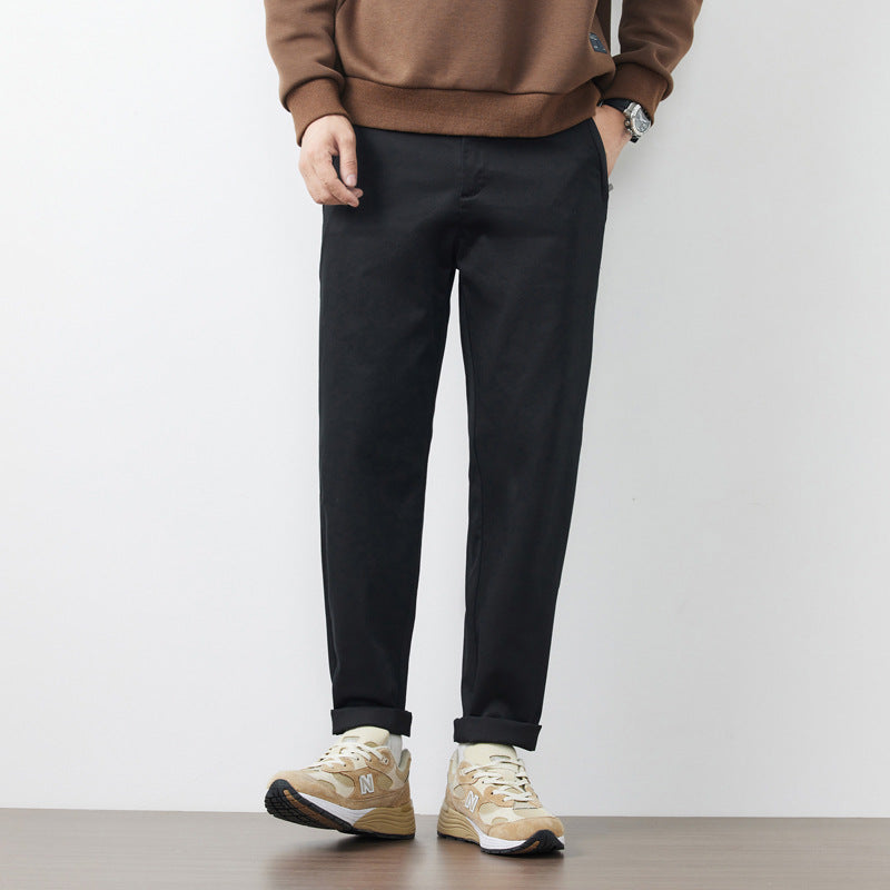 Bequeme Herren Chinos Elastisch Mit Taschen - BerlinGlamour