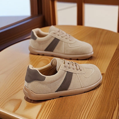 Damen Sneaker Weiches Suede Obermaterial Atmungsaktiv