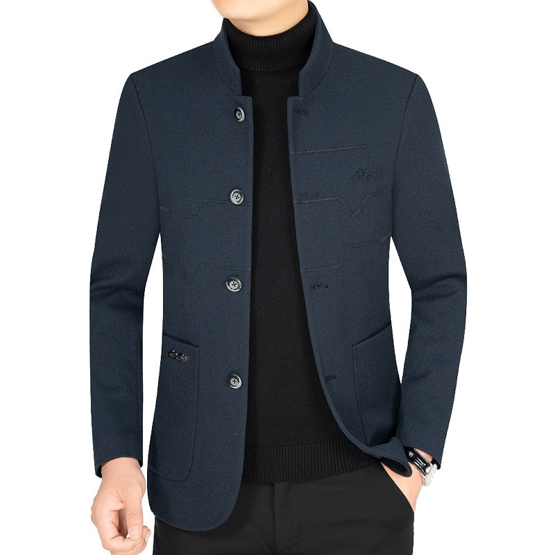 Herren Freizeitjacke Modern Stilvoll Mit Details - BerlinGlamour