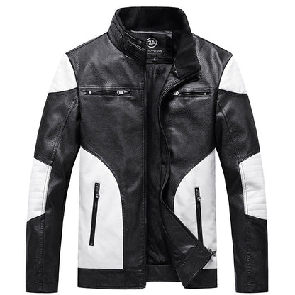 Lederjacke Herren Leder Schwarz Elegant - BerlinGlamour