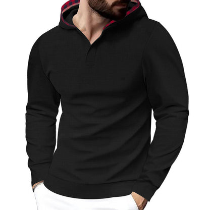 Herren Poloshirt Lässig Strukturiert Kragen Modern