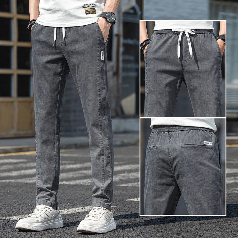 Herren Utility-Hose Lässig Verstellbar Bequem
