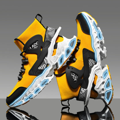 Damen Sneaker Sportlich Ergonomisch mit Weichem Innenfutter