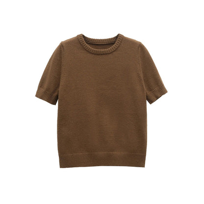 Damen Pullover Kurzarm Modern Glamour