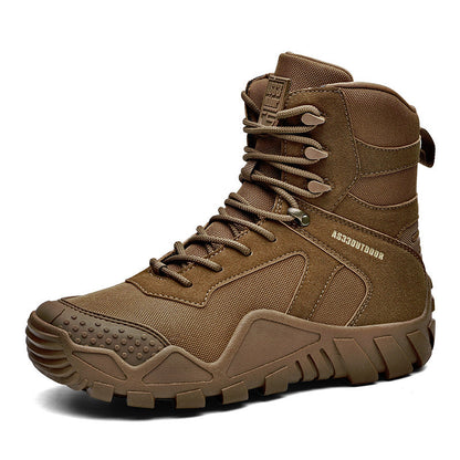 Herren Tactical Stiefel Robust Rutschfest Knöchelschutz