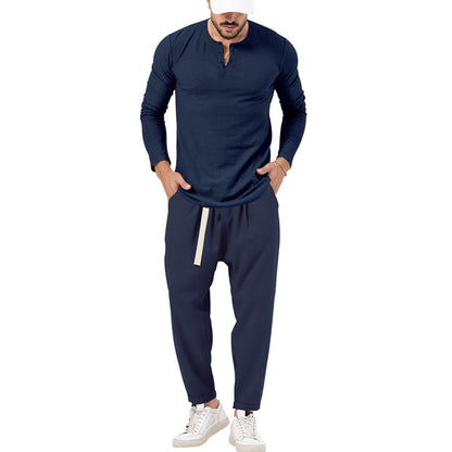 Bequemes Herren Freizeit-Set mit Taschen Modern