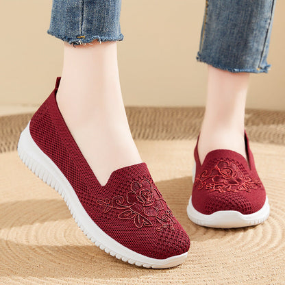 Damen Sneaker Bequem Slip-On Flora Style
