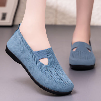 Damen Schuhe Atmungsaktiv Flexibel Elastisch Bequem