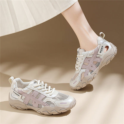 Damen Fitness-Sneaker Atmungsaktiv Flexibel Sportlich