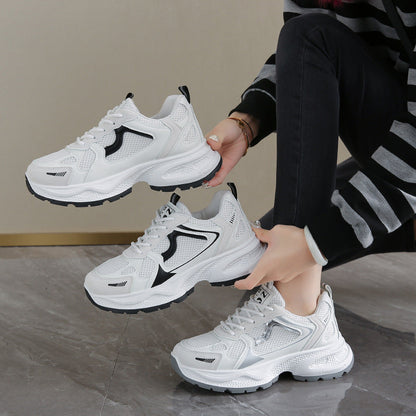 Damensneaker Atmungsaktiv Leicht Sport Schuhe Mit Dämpfung