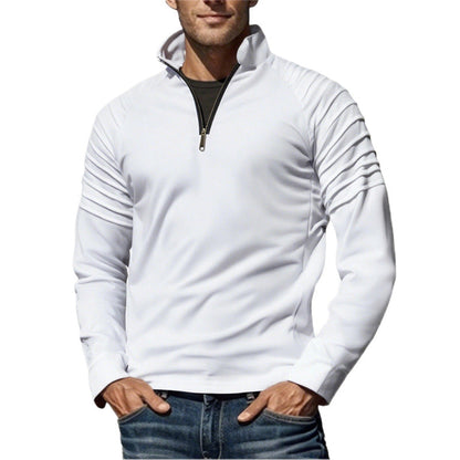 Herren Funktionspullover Halbzipp Modern Sportlich
