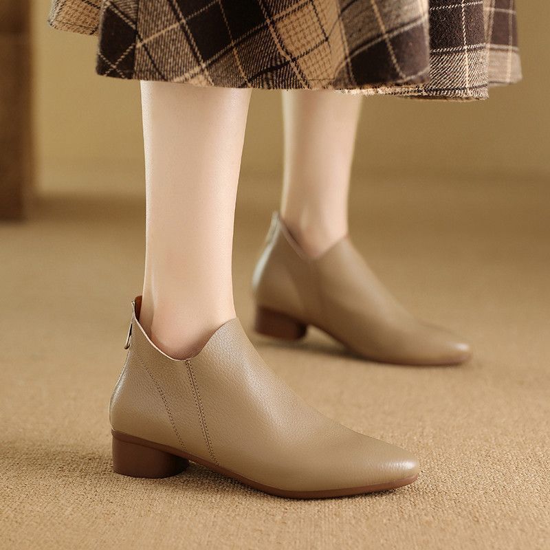Damen Ankle Boots Elegant Schmal Modisch Bequem