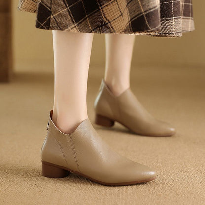 Damen Ankle Boots Elegant Schmal Modisch Bequem