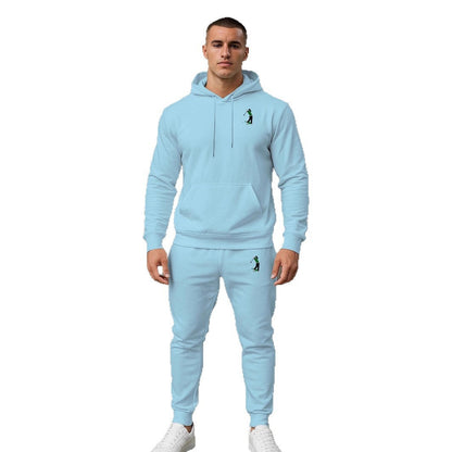 Herren Sportanzug mit Kapuze Ganzkörper Set Fashion