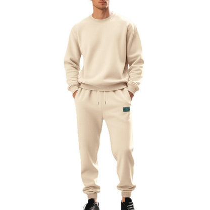Bequemer Herren Sweatanzug mit elastischem Bund und Taschen