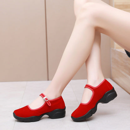 Damen Schuhe Mary Jane Elegante Komfortschuhe Heidi Stil