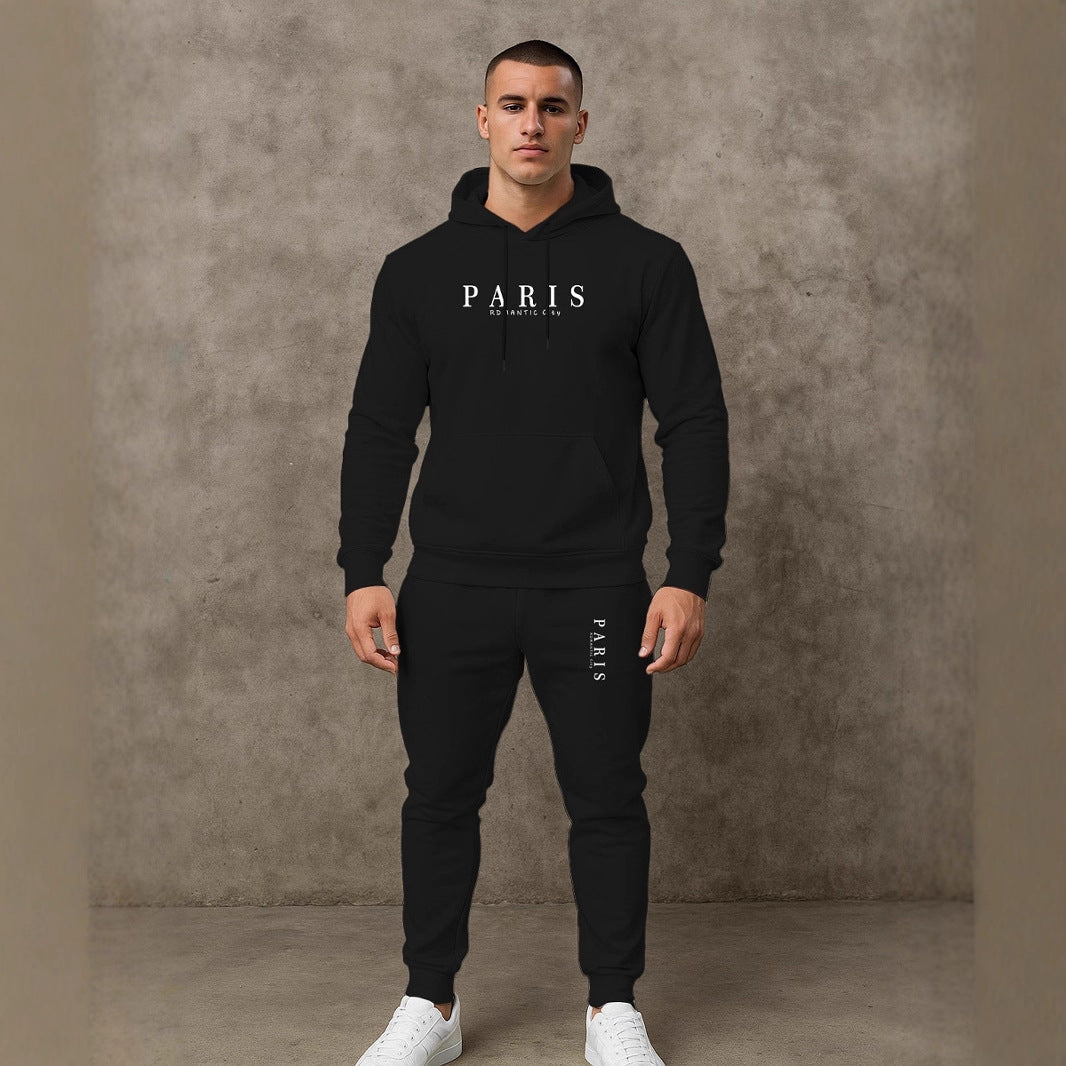Bequemer Herren Sweatanzug Sportlich Modern