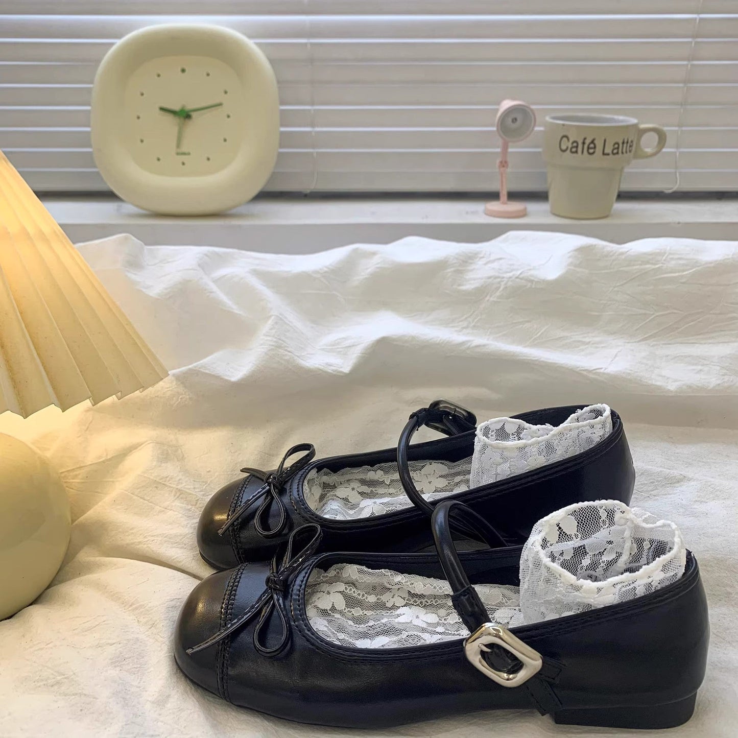 Damen Ballerinas Elegant Spitze Komfort